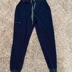 Figs Women's Navy Drawstring Jogger Pants